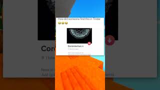 Download lagu Coronavirus on tinder #shorts mp3