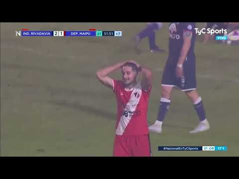 Independiente Rivadavia 2x1 Deportivo Maipú | Show de sinalizadores