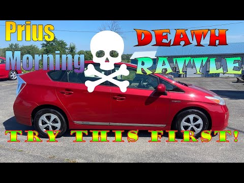 2010-2015 Prius Morning Death Rattle Test! Head gasket or not? 3rd Gen