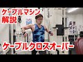 キレッキレの大胸筋を作る!ケーブルクロスオーバー解説【ケーブルマシン】