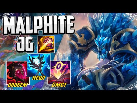 NEW AP Malphite Jungle One Shot CARRY S Tier pick | Indepth High ELO