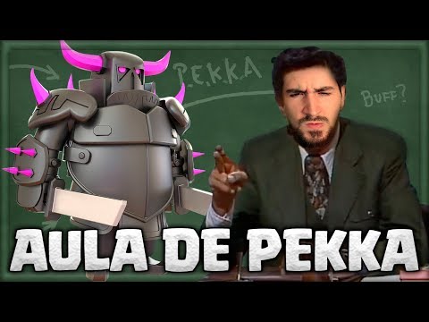 DANDO UMA VERDADEIRA AULA COM A NOVA PEKKA DO CLASH ROYALE!