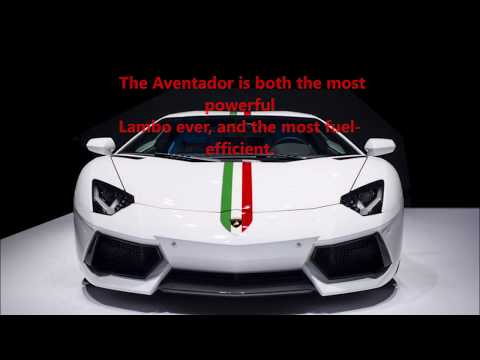 Lamborghini Aventador facts