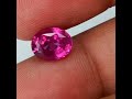 Buy Natural 2.52ct Unheated Certified Deep Pink Sapphire Gemstone