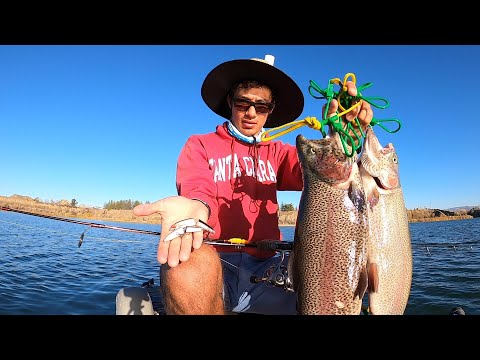 Testing Different Lures for BIG RAINBOW TROUT (New Favorite Lure) (12 Days of DHF: Ep. 2)