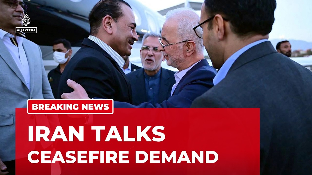 Iran says ceasefire essential before future negotiations with US