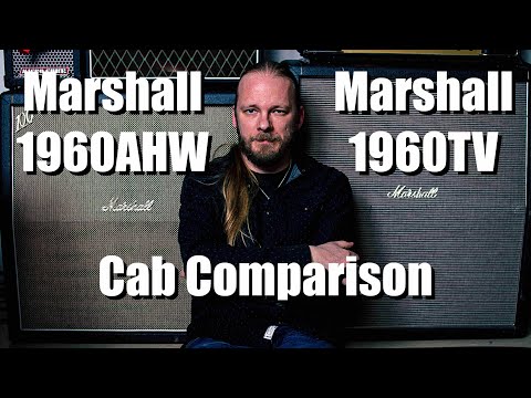 Marshall 4x12 Cabinet Comparison (1960TV vs 1960AHW)