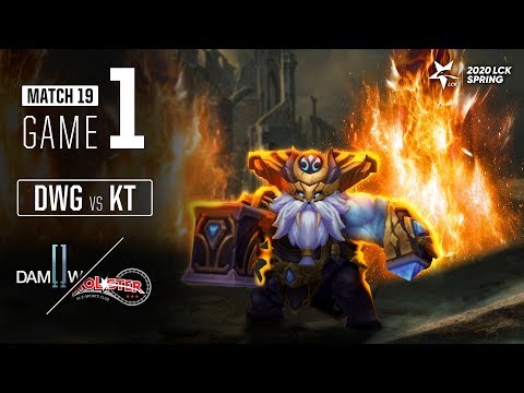 DWG vs KT | Match19 Game1 H/L | 2020 LCK Spring