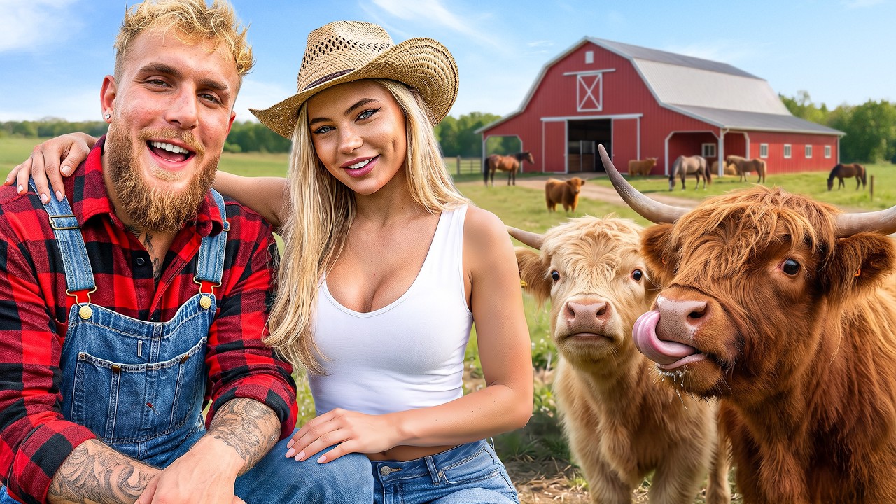 MY FIANCÉ MEETS OUR NEW MINI COWS