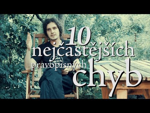 EP37 10 nejčastějších pravopisných chyb