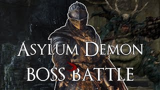 Dark Souls Remastered | Boss Fight | Asylum Demon (1080p - 60 FPS)