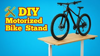 Do-it-yourself heavy-duty motorized bike repair stand for just $150