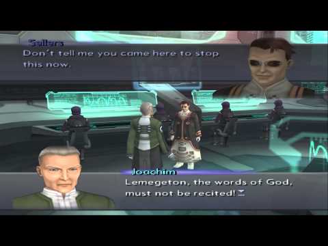 Xenosaga III HD Cutscene 204 - Sellers Out of Control (Labyrinthos) - JAPANESE