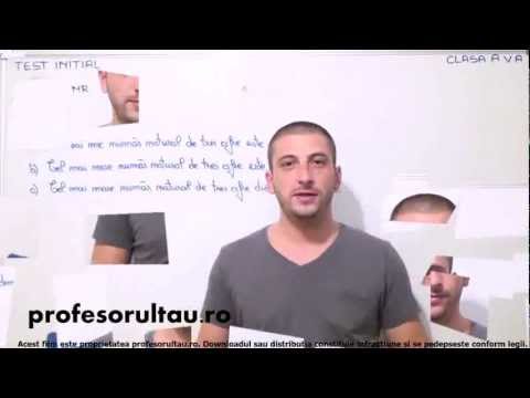 01 - cls5 - Test initial NR.1 - profesorultau.ro