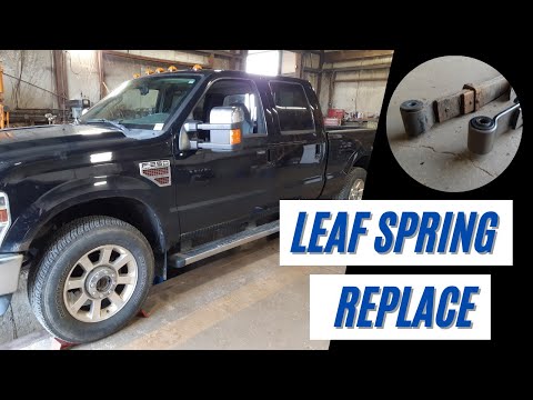 How To Install New Springs in a Ford F250 Superduty Pickup | 09-18