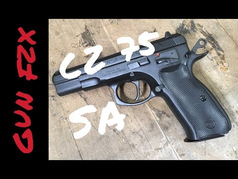 CZ 75 B SA Single Action  -  Intro  to  Competition