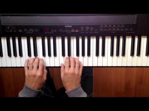 Ejercicio para piano para principiantes. Agilidad y velocidad de los 5 dedos