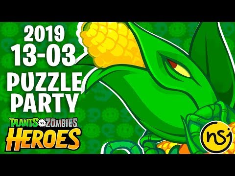 Fiesta de Puzzles (13/03/19) - PvZ Heroes - nosoyJimmy
