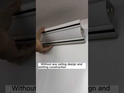 Top Corner Stone Plaster LED Profile