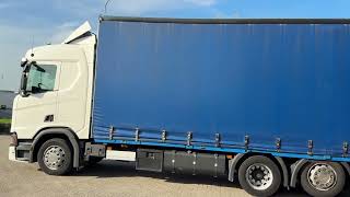Scania NGS R410 / NL TRUCK / BDF SYSTEM / CURTAIN SAILS / DOUBLE TANK / containerchassi lastbil till salu - Bild 4 | Autoline SE Scania NGS R410 / NL TRUCK / BDF SYSTEM / CURTAIN SAILS / DOUBLE TANK / containerchassi lastbil | Bild 4 - Autoline