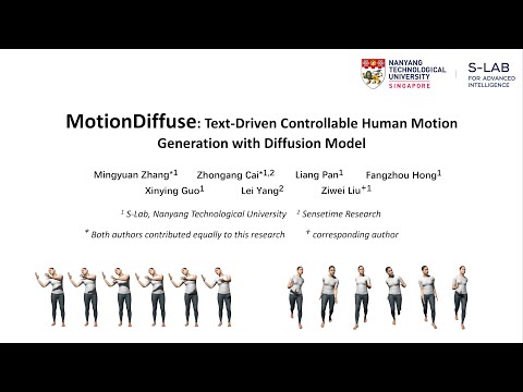 MotionDiffuse: Text-Driven Human Motion Generation with Diffusion Model ...