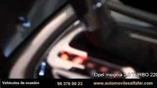 preview picture of video 'Opel Insignia de ocasión en Automoviles Alfafar, coches de ocasion en Valencia'