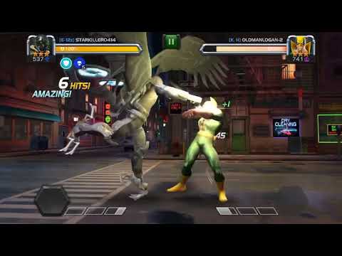Vulture vs Iron Fist - Marvel Contest of Champions