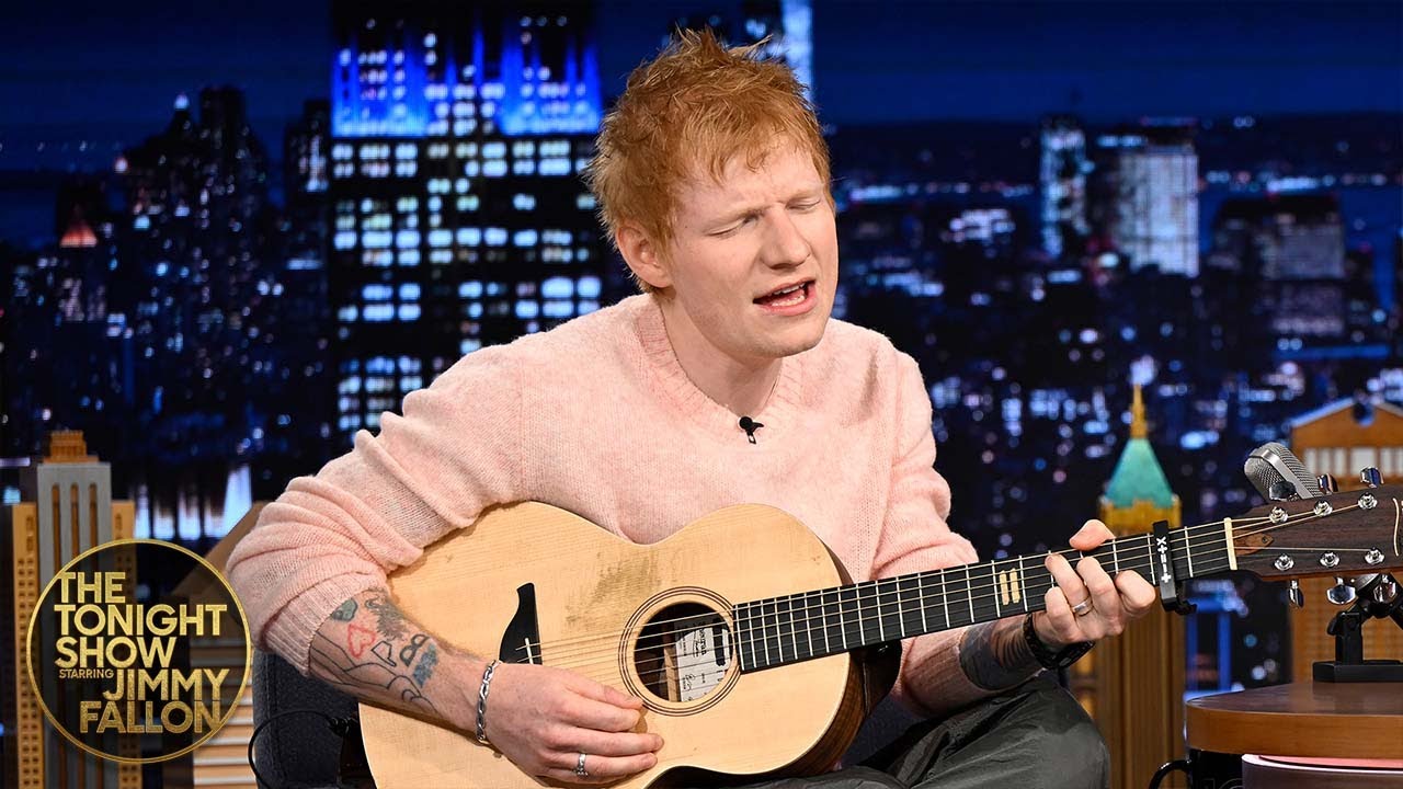 Ed Sheeran Performs “Old Phone” on The Tonight Show Starring Jimmy Fallon
