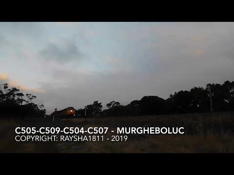 5MR3 - C505-C509-C504-C507 (Grain) Murgheboluc - Australian Trains by Raysha1811