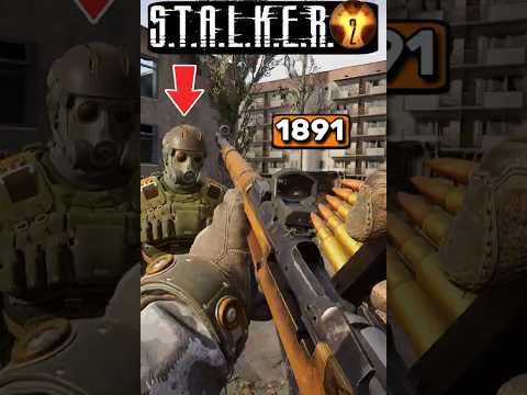 ☢️ STALKER 2 134-Year-Old Rifle vs Monolith 😮 Devs Added a Museum Mosin #Shorts #Stalker2 #games