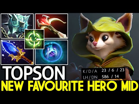 TOPSON [Hoodwink] Show His New Favourite Hero Mid Imba Scepter Dota 2