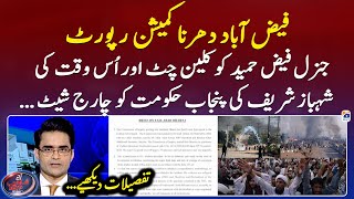 Faizabad Dharna commission report - Clean chit to Gen (R) Faiz Hameed- Aaj Shahzeb Khanzada Kay Sath