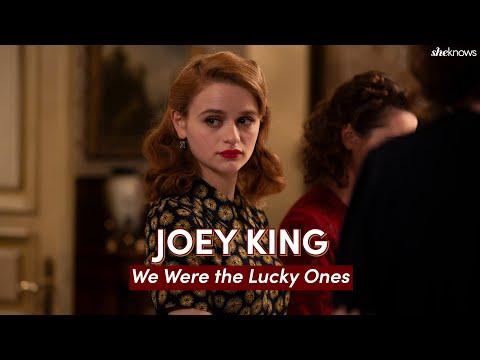 Joey King Blushes Talking About First Scene with Sam Woolf in We Were the Lucky Ones