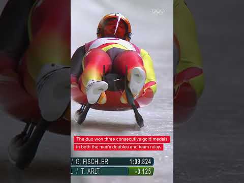 ???? Olympic luge legends! ????