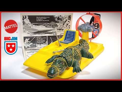 Join Big Jim For An Epic Devil River Adventure With Real Action Alligator From Mattel!