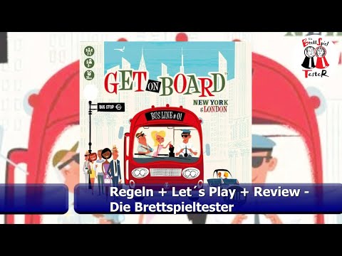 Get on Board von Huch! - Regeln + Let´s Play + Review - Brettspiel - Die Brettspieltester