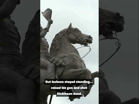 The U.S. President Who Killed a Man in a Duel 😳