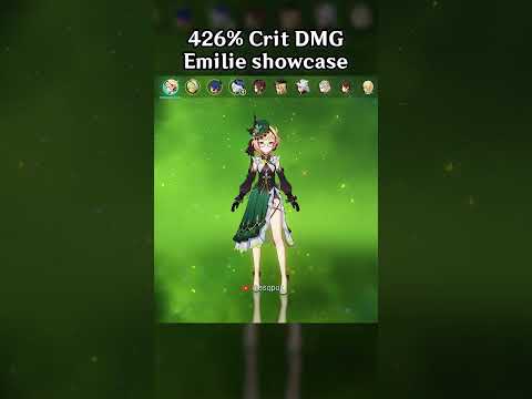 426% CRIT DMG EMILIE SHOWCASE