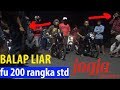 video full !! Ramai Liaran  FU 200 cc rangka std  Kampret ( jogja ) vs CMC ( jogja )