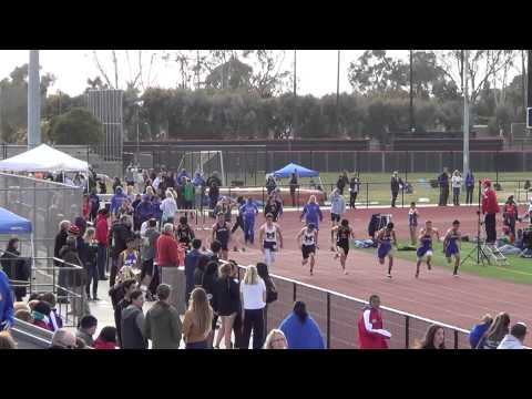FSB 100m at Sunset Finals 5-7-15 - Los Alamitos Boys