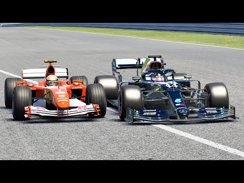 The Two FASTEST ERAS In F1 History | F2004 VS W11