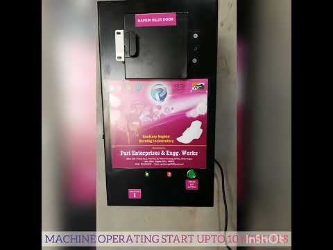 Electric Sanitary Napkin Disposal Machine