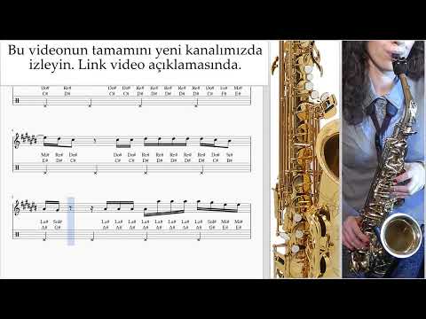 Saksafon tenor Nasıl Çalınır Shakira - Acróstico Tablatura um-a-n723 önizlemeler