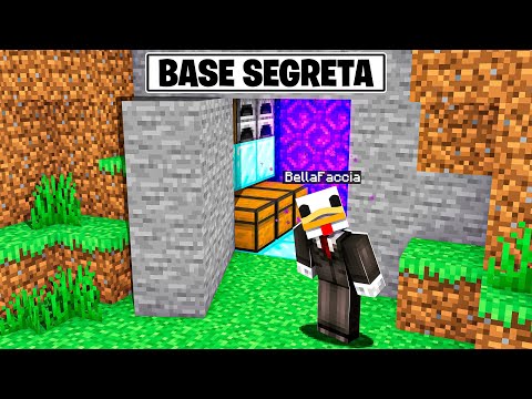 LA MIA NUOVA BASE SEGRETA SU MINECRAFT