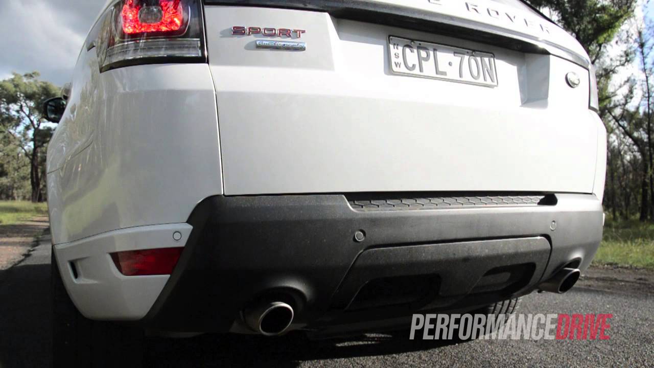 2014 Range Rover Sport V8 0-100km/h and engine sound