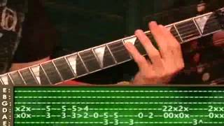 Black Tide - Shout (Guitar Lesson)