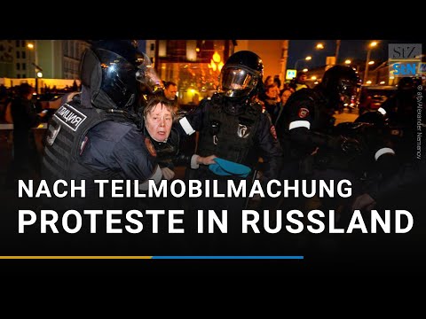 Proteste und Widerstand in Russland gegen Teilmobilisierung