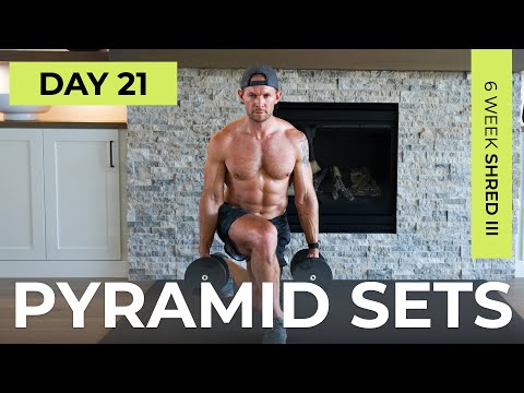 Day 21: 30 Min DUMBBELL LEG WORKOUT [Pyramid Sets] // 6WS3