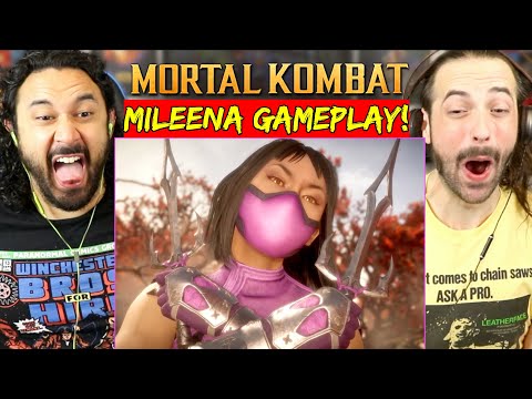 Mortal Kombat 11 Ultimate - MILEENA GAMEPLAY TRAILER | REACTION!