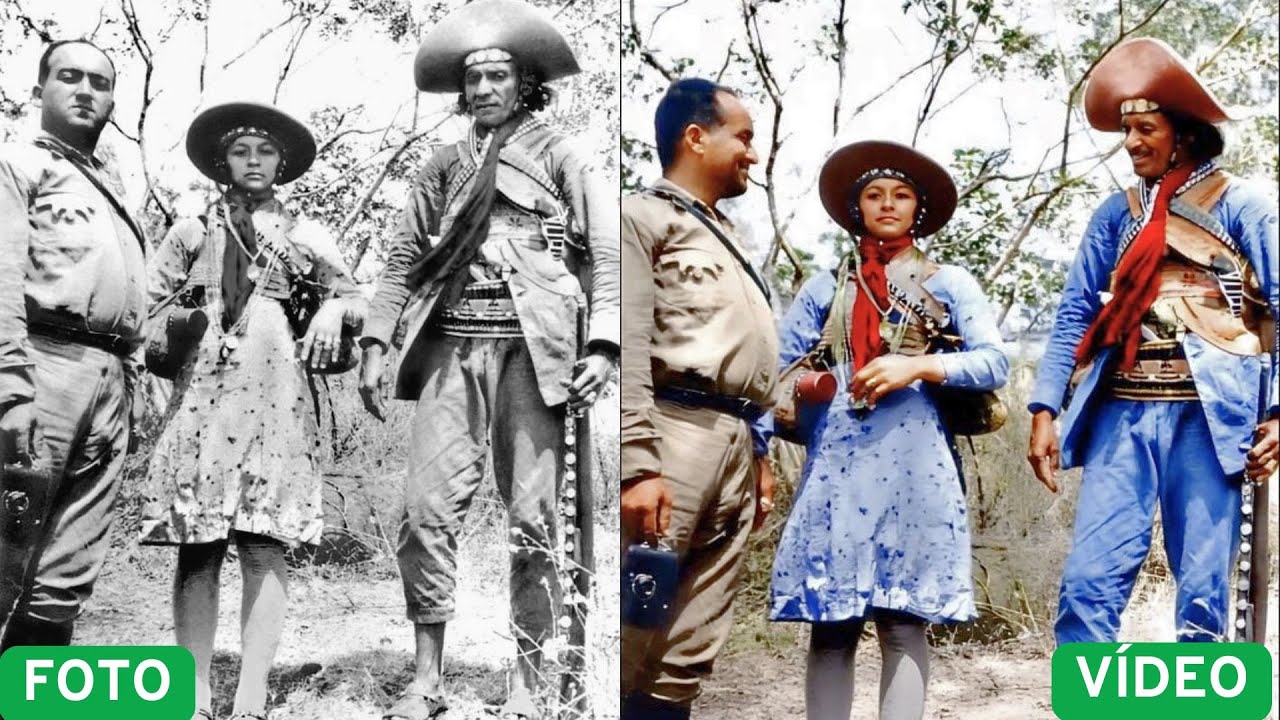 Figuras históricas do cangaço trazidas à vida com inteligência artificial. (1920 - 1036)